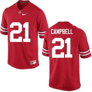 NCAA Ohio State Buckeyes Men's #21 Parris Campbell Red Nike Football College Jersey DIB7045RO